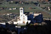 Assisi  Basilica di San Francesco od Rocca Maggiore