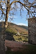 Assisi  Rocca Minore z Rocca Maggiore