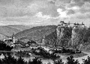Vranov nad Dyj  hrad a obec