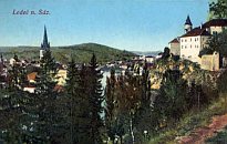 Lede nad Szavou  pohlednice z r. 1912