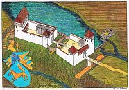 Vicov-Jezuv hrad podle T. Durdika