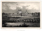 Star Boleslav  litografie R. Brgera (1845)