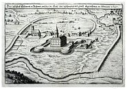 Chlumec nad Cidlinou po r. 1640  mdiryt M. Meriana podle Carlo Cappiho