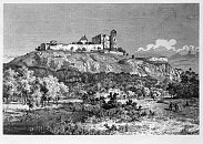 Kuntick Hora  devoryt podle kresby Aloise Bubka (1868)