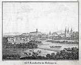 Roudnice nad Labem  litografie z r. 1837