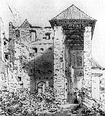 Prask hrad  Daliborka  obraz Josefa embery (1823)