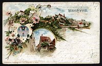 Bechyn  pohlednice (1900)