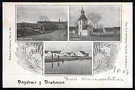 Drahonice  pohlednice (1907)