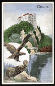 Orlk nad Vltavou  pohlednice (1922)