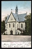 Orlk nad Vltavou (knec hrobka)  pohlednice (1910)
