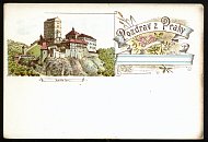 Karltejn  pohlednice (1898)