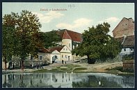 Louovice pod Blankem  pohlednice (1913)