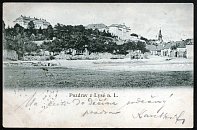 Lys nad Labem  pohlednice (1901)