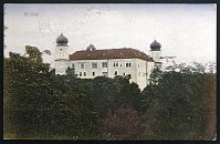 Mnek pod Brdy  pohlednice (1918)