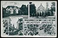 Vrchotovy Janovice  pohlednice (1920)