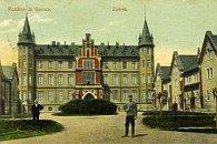 Bzenec  zmek  pohlednice (1910)