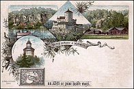 Kost  pohlednice (1898)