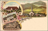Slezsk Rudoltice  pohlednice (1898)