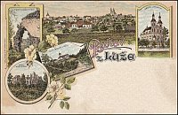 Koumberk a Lue  pohlednice (1897)