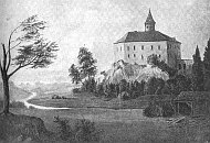 Prostibo kolem r. 1790  vyobrazen z dla A. Sedlka
