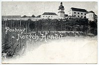 Nov Hrad u Jimlna  pohlednice (1900)