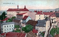 Roudnice nad Labem  pohlednice (1914)