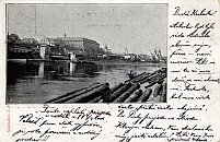 Roudnice nad Labem  pohlednice (1899)