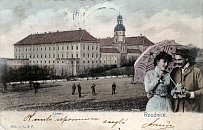 Roudnice nad Labem  pohlednice (1902)
