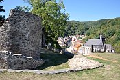 Krupka – historické centrum z hradu