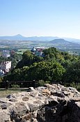 Milešovka a Doubravská Hora z Krupky