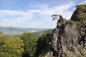 Vrabinec – výhled z hradu