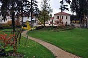 Toušeň – park v místech hradu