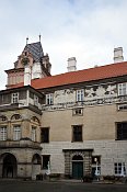 Brandýs nad Labem – nádvoří zámku