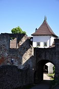 Landštejn – druhá brána a renesanční vstupní brána