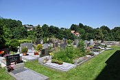 Žulová – prostor hřbitova