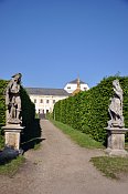 Lysá nad Labem – park s barokními sochami