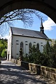 Hrubá Skála – kostel sv. Josefa od zámku
