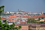 Pražský hrad z Vyšehradu