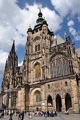 Pražský hrad – katedrála sv. Víta