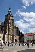 Pražský hrad – 3. nádvoří a katedrála sv. Víta