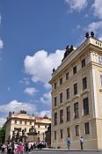 Pražský hrad – pohled k 1. nádvoří