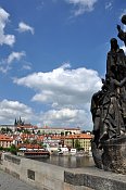 Pražský hrad z Karlova mostu