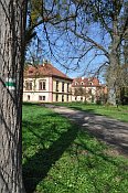 Heřmanův Městec – zámek z parku