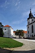 Třebíč – zámek a bazilika sv. Prokopa