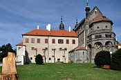 Třebíč – zámek (klášter) a bazilika sv. Prokopa
