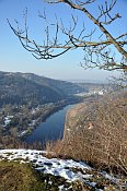 Zvolská homole – výhled do údolí Vltavy