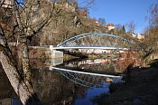 Bechyně – most přes Lužnici pod zámkem
