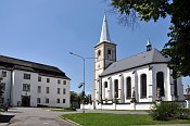 Hustopeče nad Bečvou – zámek a kostel