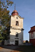 Luštěnice – kostel sv. Martina u zámku