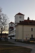 Bučovice – východní strana zámku od SV